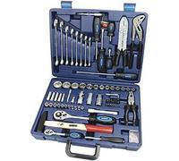 Coffret d'outils Silecomplaza Brüder, 99 pièces, en plastique robuste, ensemble d'outils polyvalent en acier allié, idéal pour les bricoleurs, l'usage domestique, l'automobile et l'assemblage, compact