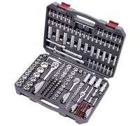 Coffret d'outils universel douilles et accessoires Basic-Line 1/2 1/4" 3/8" - KRAFTWERK - 200 pièces - 204.104.800"