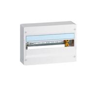 Coffret Drivia 18 modules - 1 rangée - IP30 - IK05 Blanc G