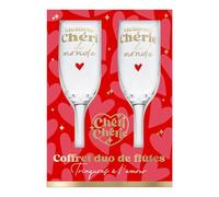 Coffret duo de Flûtes Chéri/Chérie
