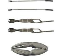 Coffret d'Ustensiles Crustacés "5 Pièces" 20cm Gris Gris G