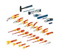 Bosch Professional - Set mixte d'outils à main 37 pièces - 21 outils VDE, L-BOXX
