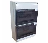 Coffret électrique complet (x2 LED) pour piscine hors-sol 4-6.3 A (jusqu'à 1 cv) - PAC 16 A courbe D