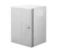 Coffret Électrique En Acier Inoxydable 304, Boîtier Extérieur Avec Plaque De Montage, Charnières Et Serrure, Étanche IP66 Protection AdéQuate(40x30x25 cm)