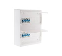 - Coffret électrique équipé 26 modules - T1/T2 - 8 disjoncteurs