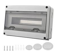 Coffret Electrique Etanche Exterieur IP65, 15 Modules, IP65 ABS de Surface en Plastique, Boite de Boitier Etanche Electrique Exterieur, Armoire de Contrôle, Boitier de Jonction