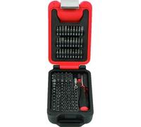 Moboutillage Coffret d'embouts de vissage 115 pièces — 112 embouts 25 mm, porte-embouts inclus