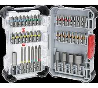 Coffret Embouts de Vissage Bosch 2607017723, 43 Pièces, Acier S2, Boîte Pick and Click