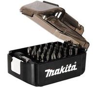 Coffret embouts de vissage Makita E-00016 31 pièces 25 mm porte-embout 60 mm boîtier noir avec couvercle translucide fumé/gris foncé G