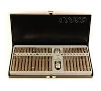 Coffret embouts - TORX - XZN - 42 pièces - Embouts courts et longs - Adaptateur inclus