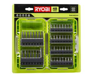 Coffret empilable - 48 accessoires de vissage - RYOBI