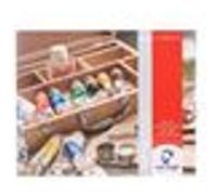 Coffret en bois 10 tubes de peinture acrylique Van Gogh et accessoires Vert G
