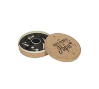 Coffret en liège avec 4 accessoires pour le vin édition "La boîte secrète de papa" - - ALTOBUY