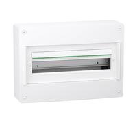 Coffret en saillie PrismaSeT XS Schneider Electric - 1 rangée - 18 modules - Sans porte