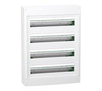 Coffret en saillie PrismaSeT XS Schneider Electric - 4 rangées - 24 modules - Sans porte