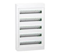 Coffret en saillie PrismaSeT XS Schneider Electric - 5 rangées - 24 modules - Sans porte