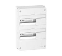 Coffret en saillie RESI9 blanc 2 rangées de 13 modules 90A - - R9H13402