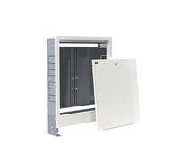 Coffret encastrable pour collecteur 8 circuits, blanc