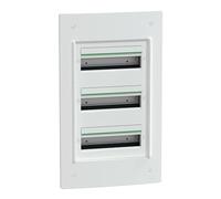 Coffret encastré PrismaSeT XS Schneider Electric - 3 rangées - 13 modules - Sans porte