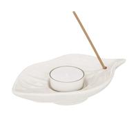 Coffret Encens & Bougies Chakra 22cm Blanc