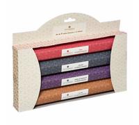 Atmosphera - Set de 4 bâtons à encens Doli - ambre - encens - rose - vanille - H20 cm