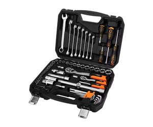 Coffret ensemble d'outils 100 pièces 1/2", 1/4" NEO TOOLS - 10-206