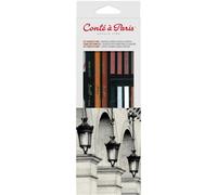 Coffret Esquisse Étude 12 Carrés Couleurs, Crayons Esquisse Et Accessoires - Con