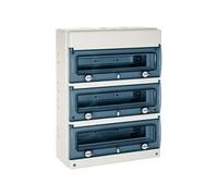 - Coffret étanche IP65 48 modules 3 rangées