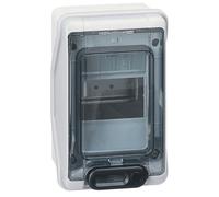 Coffret étanche PLEXO avec embouts à perforation directe prémontés gris 4 modules - LEGRAND - 001904