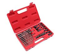 Coffret Extracteur de Vis Goujons Boulons cassés Set 25 pièces Extracteur gauche Outillage Atelier