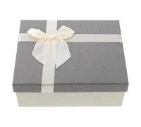Coffret Festival Boîte à Nœud Rectangulaire N°3 25x19, 7x10 Cm | Carton Rigide, Léger, pour Cosmétiques, Présent D’anniversaire ou Saint-valentin, pour Amie ou Petite Amie