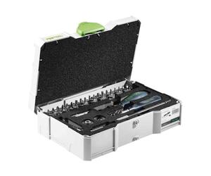 Coffret FESTOOL 497881 Systainer clés à cliquet 1/4" 37 pièces