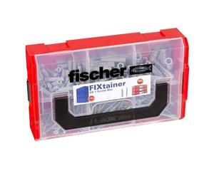 Coffret FISCHER 534084 FIXtainer 210 chevilles à expansion et multi-matériaux SX avec vis