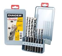 Diager Coffret 7 forets béton SDS+ 105D