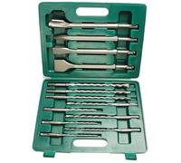 BRÜDER MANNESMANN Kit de forets & burins SDS PLUS, 13 pièces G