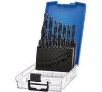 COFFRET FORETS METAUX HSS, MECHES DE 1 A 10 mm, BOITE DE 19 FORETS