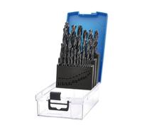 COFFRET FORETS METAUX HSS, MECHES DE 1 A 13 mm, BOITE DE 25 FORETS