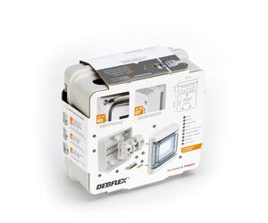 COFFRET JARDIN IP65 8M PRE EQUIPE 1 ID 40A AC /1 DISJ 16A / 1 PRISE - DEBFLEX - 706667