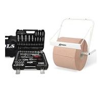 Coffret Kit Outils 108 pcs BM TOOLS liquet Douille Acier Vanadium Douilles, Mécanicien, Garagiste, Distributeur de papier
