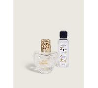 MAISON BERGER Coffret Premium Lampe Berger Lolita Lempicka Transparente - Lampe à Catalyse avec Recharge Lolita Lempicka 250 ml - Système 2-en-1 pour Aider à Purifier puis Parfumer l’Air