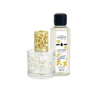 MAISON BERGER - Coffret Lampe Berger Pure Lolita Lempicka - Avec Recharge Parfum, Prête à l'Emploi - Parfume et Purifie - Diffusion Fine, Homogène et Longue Durée - Transparente