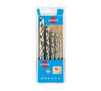 Coffret LEMAN de 5 forets hélicoidaux hss bois