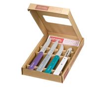Coffret Les Essentiels ART DECO - office, universel, économe, bec oiseau - OPINEL