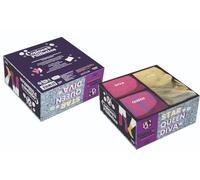 Coffret - Les goûters chaussettes des copines paillettes: Coffret - 3 chaussettes à paillettes et à message - Noël - fêtes - cadeaux - copines - girl power - queen - diva - star