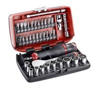 Coffret cliquet HP+Douilles 1/4 6 Pans FACOM - R.181NANOPB"