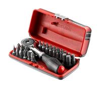 FACOM - Coffre d'embout avec cliquet porte-embout de 1/4"" de diamètre à manche rotatif - R.PE360J22PB