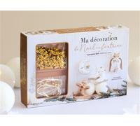 Coffret Ma décoration de Noël en feutrine 4 projets DIY 100% fait-main - Léa Louvet - De Saxe Eds - Boîte ou accessoire - Jeux livres objets