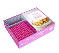 Ma Petite Imprimerie À Biscuits - Coffret Avec 1 Emporte-Pièce En Forme De Biscuit, 1 Règle De Composition, 88 Signes Et 1 Livret