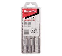 Makita Coffret de 5 forets NEMESIS II B-58992 SDS-Plus 4 taillants TCT 5/6/8/10 mm