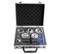 Coffret mandrin et accessoires pour tour à bois filetage 1''8 TPI LEMAN